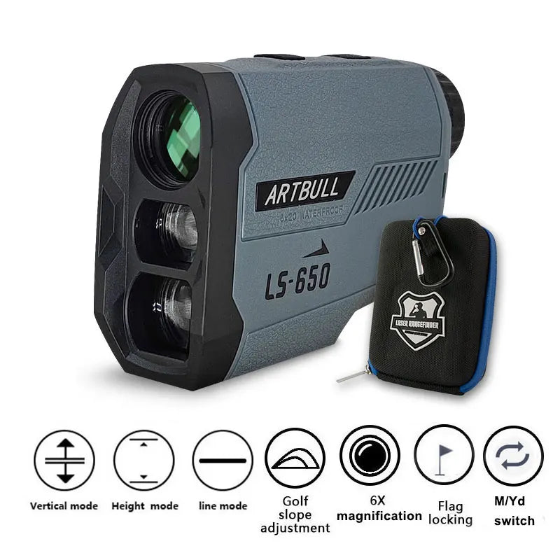 ARTBULL Golf Laser Rangefinder 1000M 650M Telescope with Flag-Lock Slope Pin Distance Meter for Hunting Monocular - Image 2