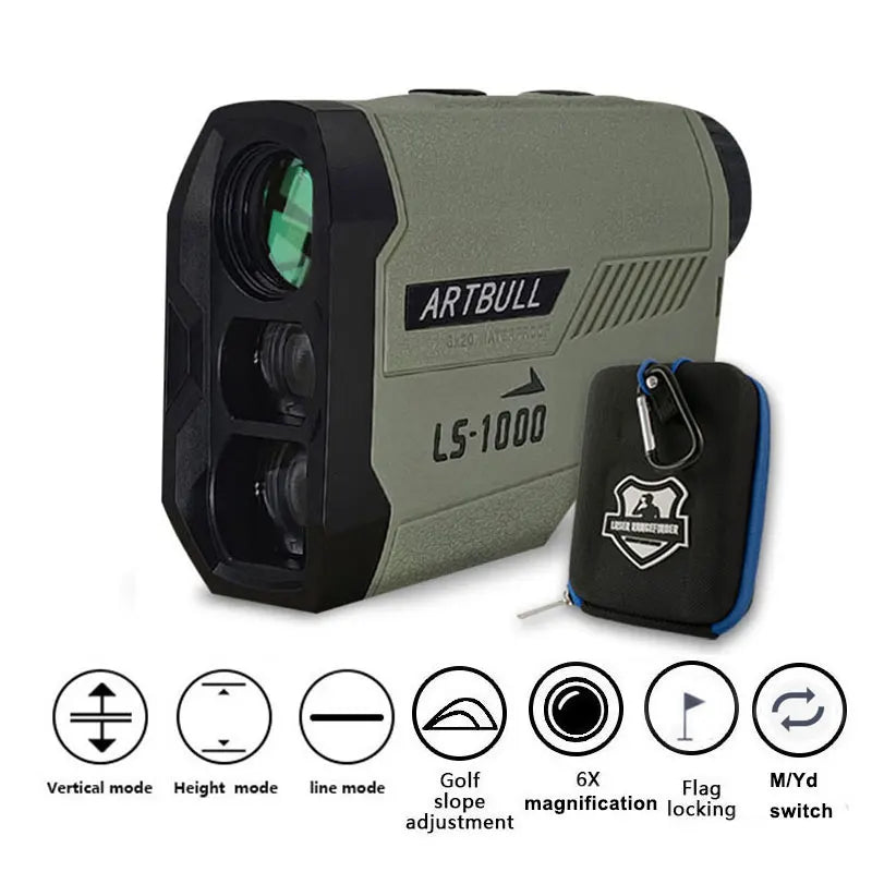 ARTBULL Golf Laser Rangefinder 1000M 650M Telescope with Flag-Lock Slope Pin Distance Meter for Hunting Monocular - Image 10