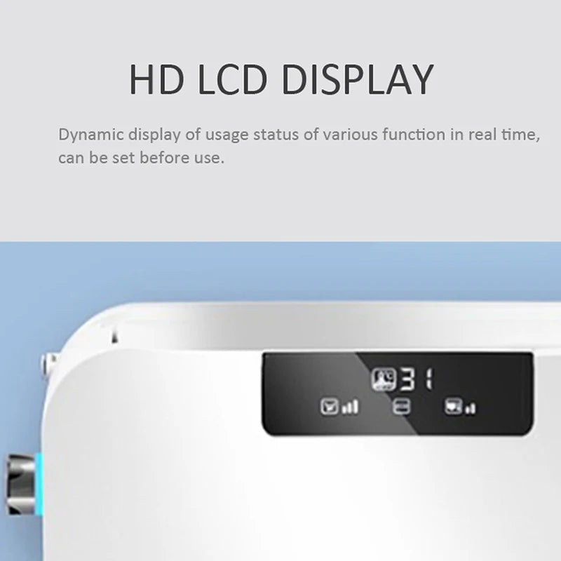 EcoFresh D U-shape Smart toilet seat Electric Bidet cover smart night light intelligent bidet sprayer heat clean dry Massage - Image 7