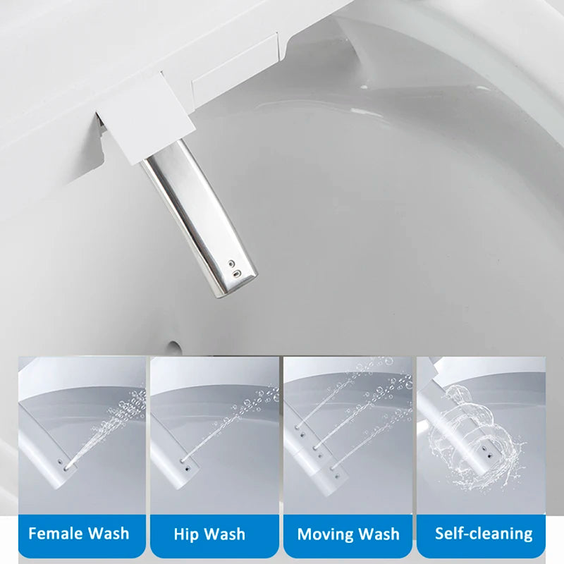 EcoFresh D U-shape Smart toilet seat Electric Bidet cover smart night light intelligent bidet sprayer heat clean dry Massage - Image 8