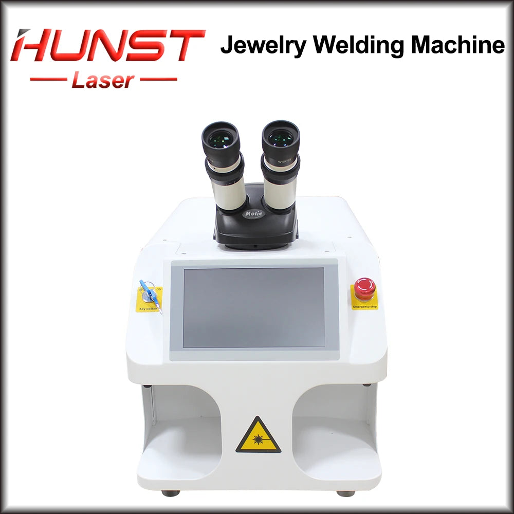 Hunst Jewelry Laser Welding Machine 80W Soldering Mini Portable Fiber Laser Welder Gold Silver Titanium Metal Rings Necklace - Image 5