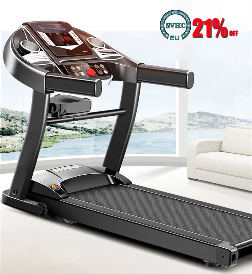 Multifunctional Foldable Mini Home Treadmill | Indoor Exercise Equipment 220V - Image 2