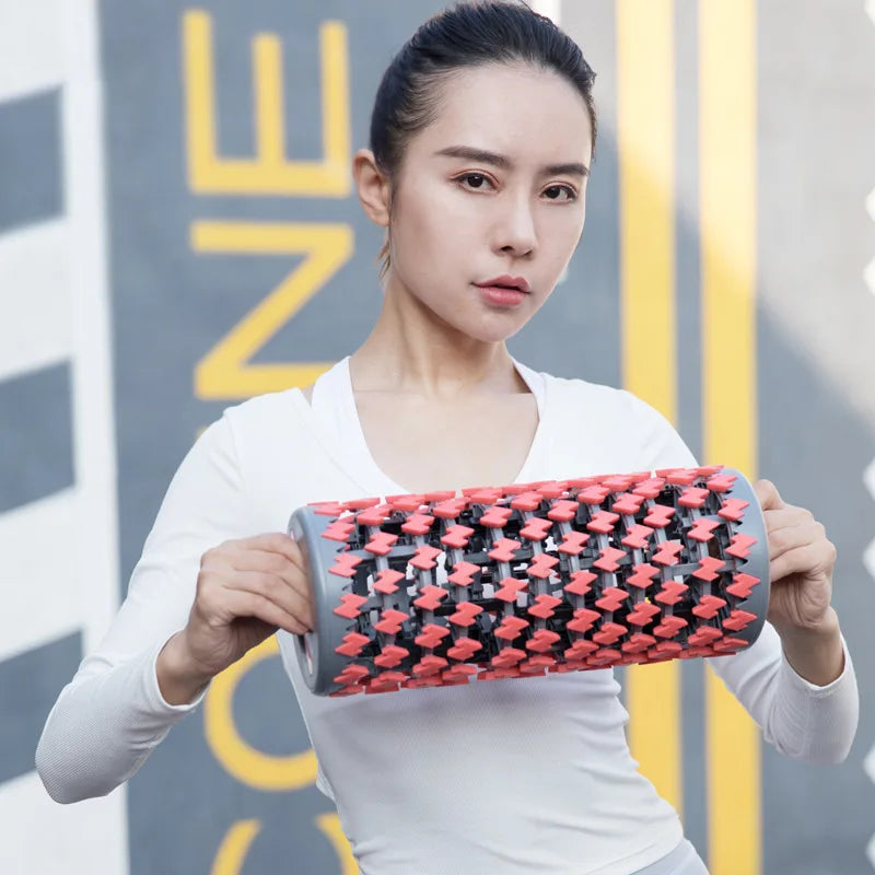 Telescopic Yoga Foam Roller - Muscle Relaxer & Massage for Home Gym - Image 9