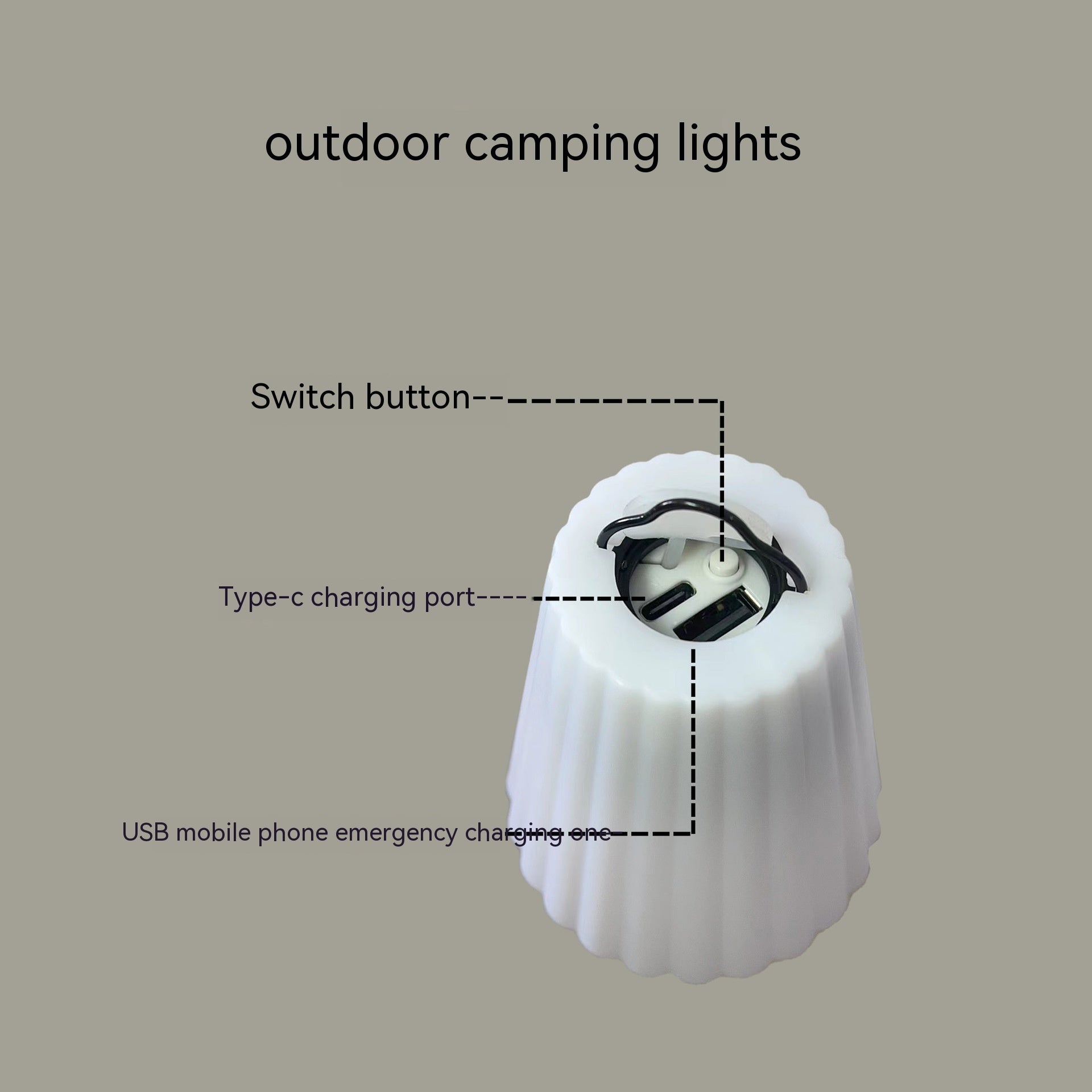 LED Camping Lantern - Outdoor Lighting Essentials - Image 9