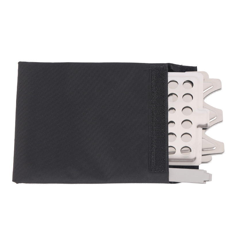 Portable Stainless Steel Folding Camping Stove - Outdoor Camping - Image 11