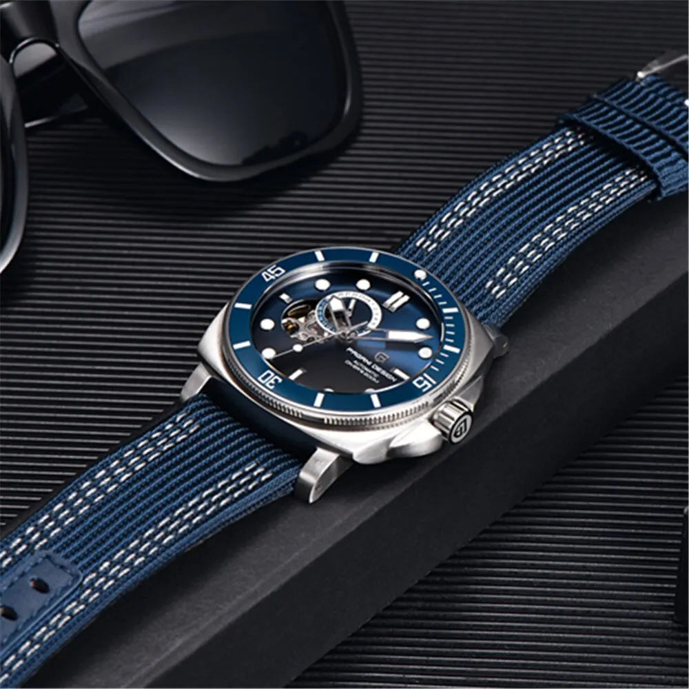 PAGANI DESIGN Brand Sports Men Mechanical Watch Fashion Sapphire 200M Waterproof Automatic Timecode Relogio Masculino 2024 New - Image 7